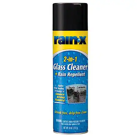 Rx-5080233 Rain X Glass Cleaner (2 In 1 Foaming Glass Cleaner 1X18Oz)