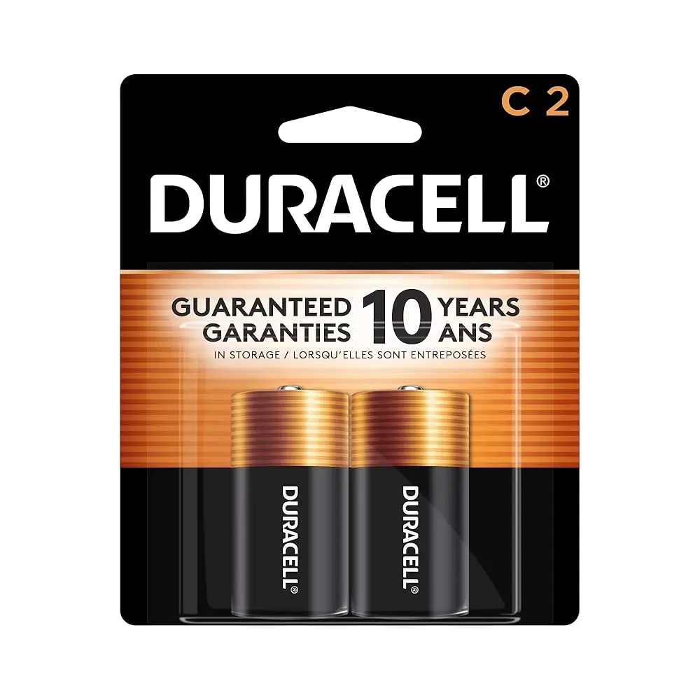 #1319 C-2 Duracell (C-2 Duracell Batteries 8 Cards Per Box)