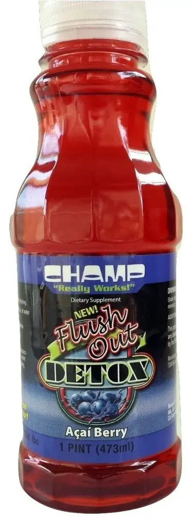 Detox Acai Berry (12Ct Champ Flushout Detox)