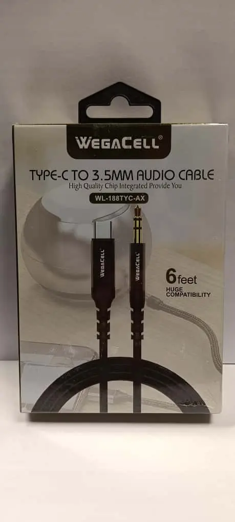 Wl-188Tyc-Ax (6Ft Type-C To 3.5Mm Audio Cables)