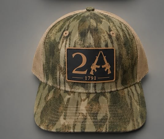 Ah-Mh-Rp30 (Brown Camo Fabric Khaki Mesh/Rubber Patch)