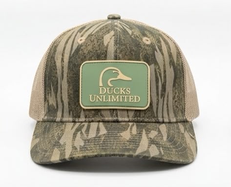 Ah-Mh-Rp31 (Brown Camo Fabric Khaki Mesh/Rubber Patch)
