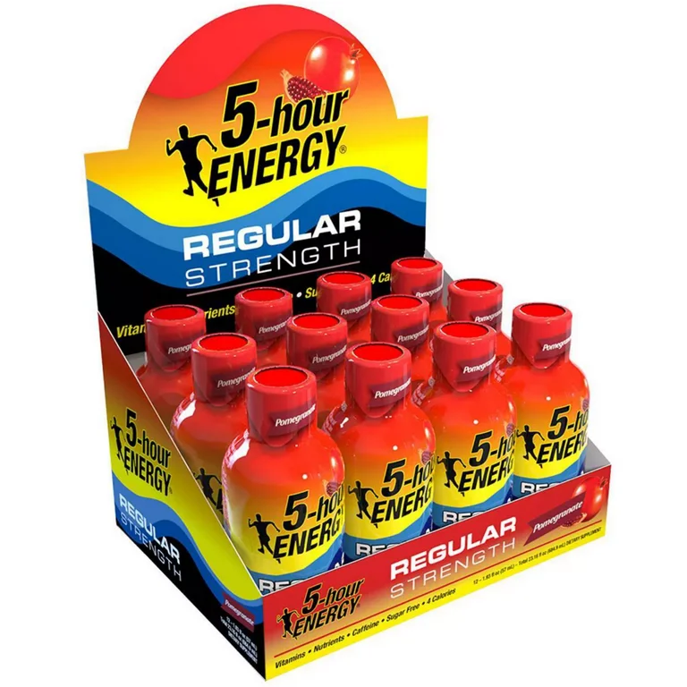 #4240 5 Hr Energy Pomegranate (Regular Pomegranate Flavor 2Oz/12Bottles)
