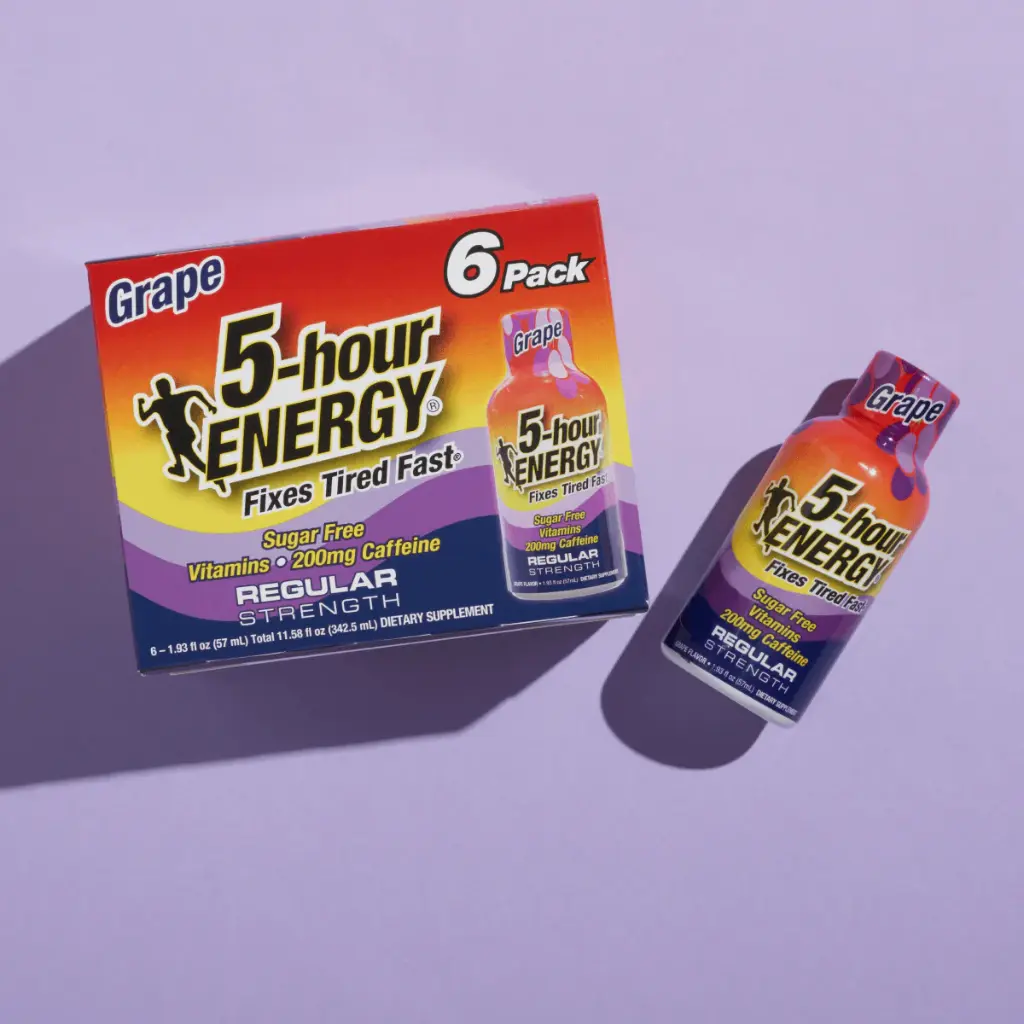 #4997 5 Hr Energy Grape (Regular Grape 2Oz/12 Bottles)