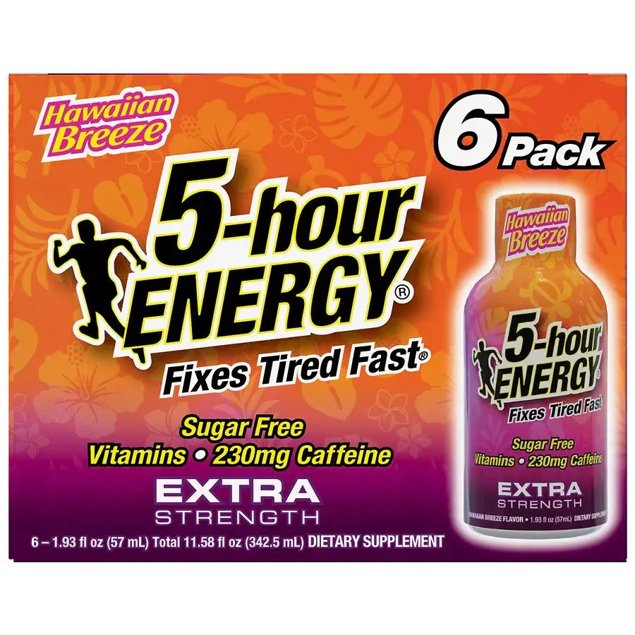 #1990 5 Hr Energy Xs Haw Breeze (Xtra Strngth Hawaiian Brze 2Oz/12Bottles)