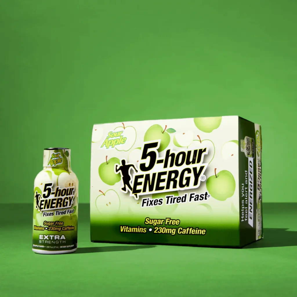 #5085 5 Hr Energy Xs Sour Apple (Xtra Strngth Sour Apple 2Oz/12Bottles)