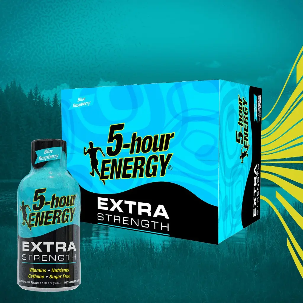 #5309 5 Hr Energy Xs Blue Rasp (Xtra Strngth Blue Raspberry 2Oz/12Bottles)
