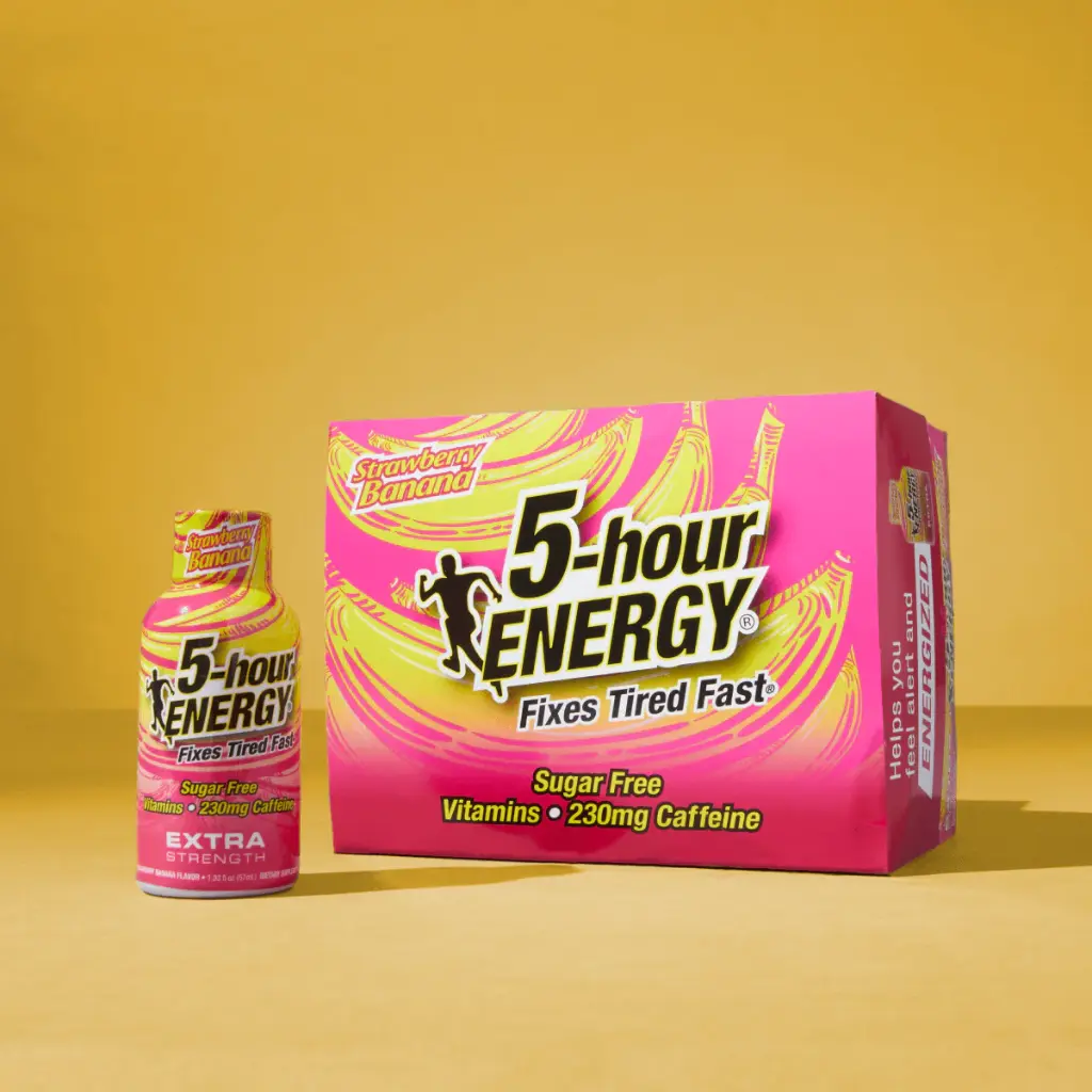 #6748 5 Hr Energy Xs Straw Bana (Xtra Strngth Strawberry Banana 2Oz/12Bottles)
