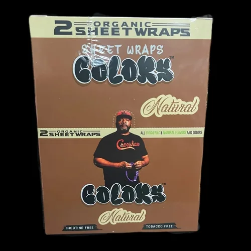 Sweet Wraps Natural (Natural Colors Organic Sweet Wraps 25/2Ct Disp)