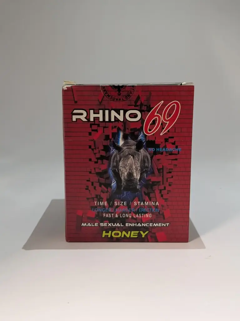 Rhino 69 (H) (30 Honey Packets In 1 Box)