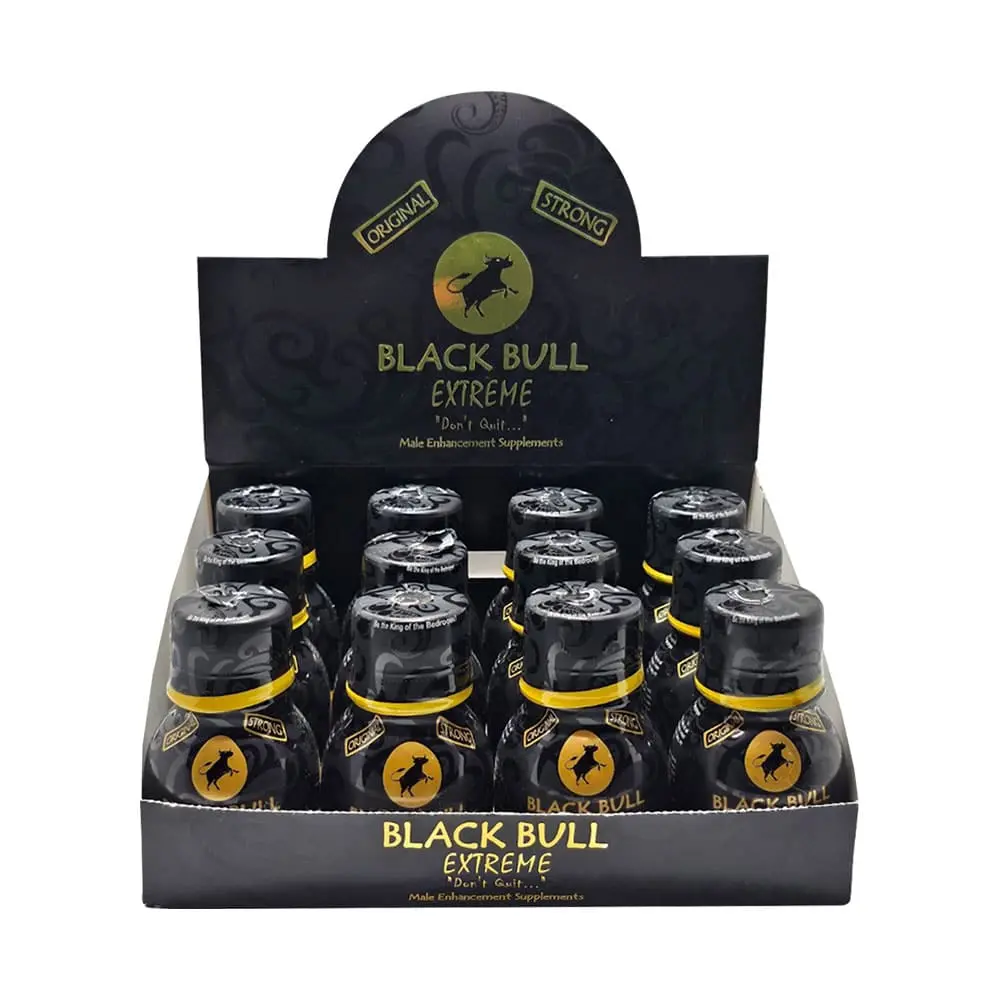 Black Bull Extreme Shots (12-2Oz Shots Per Box)