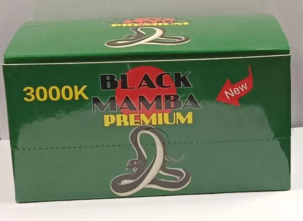 Black Mamba 3000K Shots (12 Shots Per Box 2Oz)