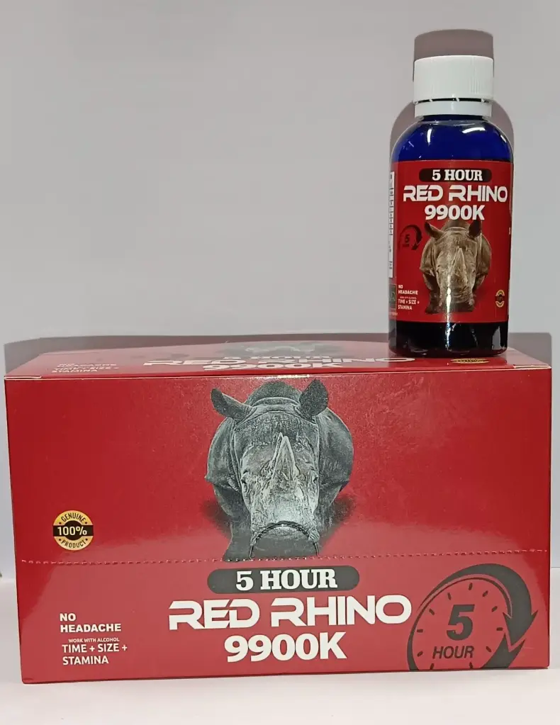 Red Rhino 9900K Shots (12-2Oz Shots Per Box)