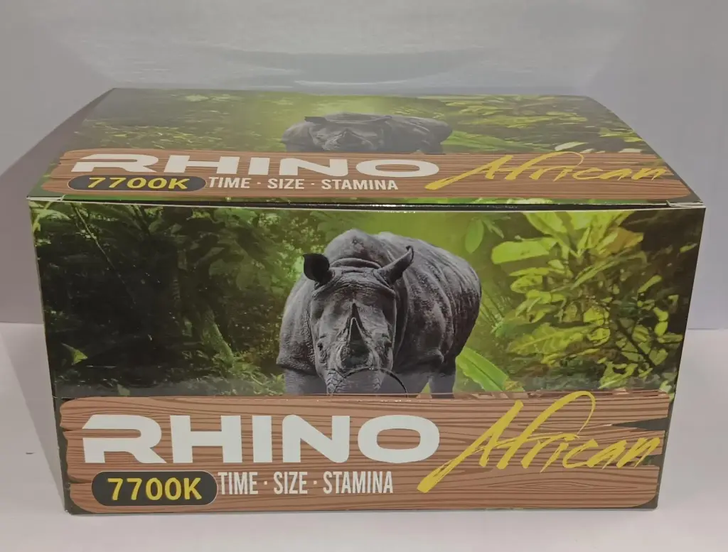 Rhino African 7700K Shots (12 Shots Per Box 2Oz)