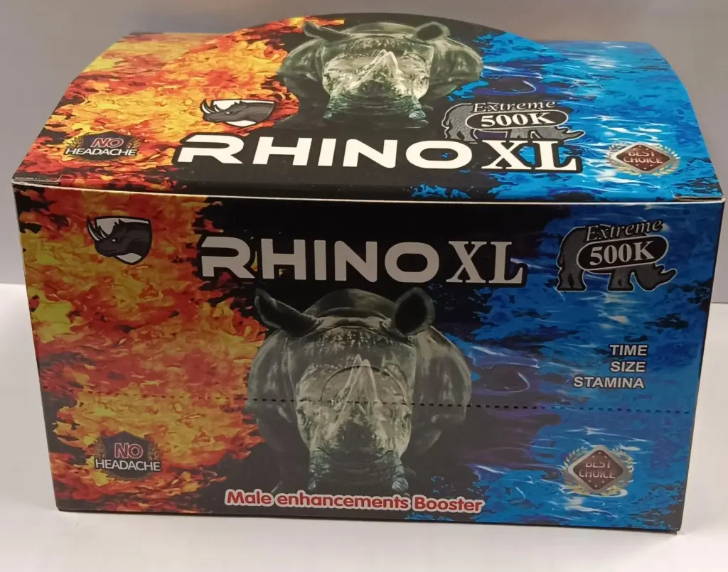 Rhino XL 500K Shots (12-2Oz Shots Per Box)