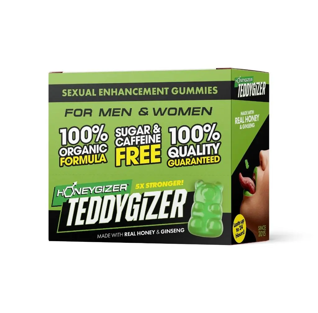 Teddygizer Green (Teddygizer Real Honey & Ginseng 2 Gummies 24 Packs)