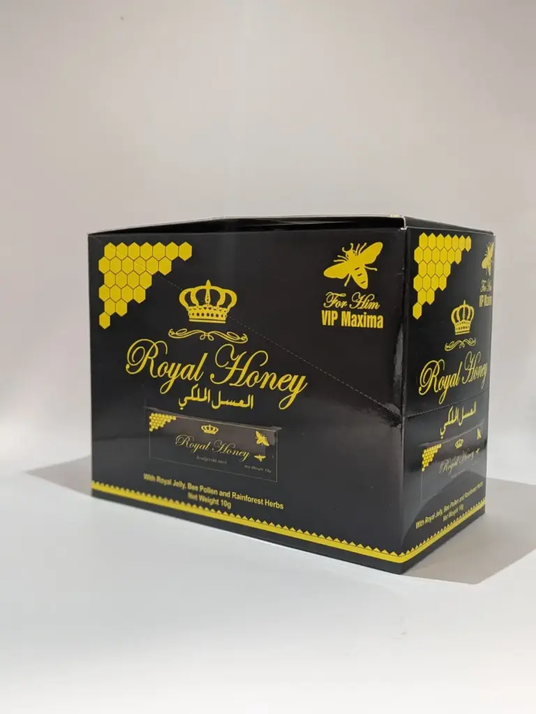 Royal Honey Vip Black 24Ct (Royal Honey Packets Vip Maxima  24Ct #1997)