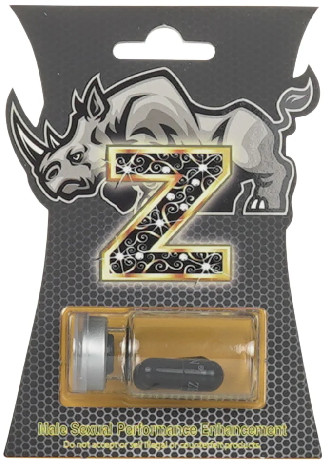 Rhino Z (D) (16 Packs Per Box (Double Pill Per Pack))