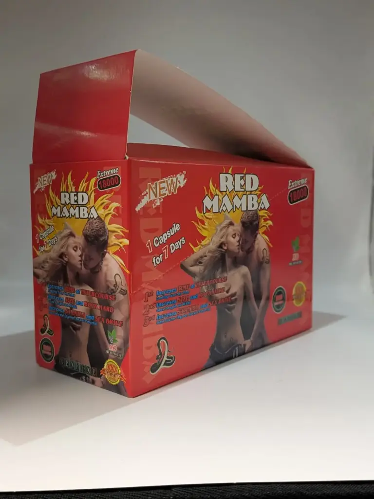 Red Mamba 18000 (S) (24 Packs Per Box (Single Pill Per Pack))