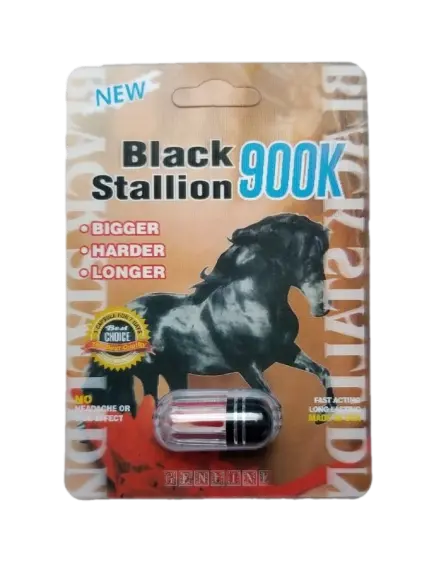 Black Stallion 900K (S) (24 Packs Per Box (Single Pill Per Pack))