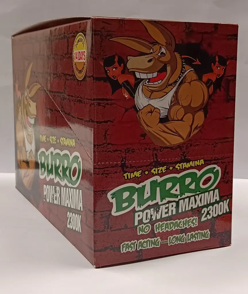 Burro Power Maxima 2300K (S) (24 Packs Per Box (Single Pill Per Pack))