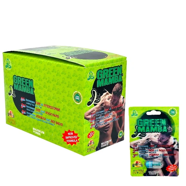 Green Mamba (S) (24 Packs Per Box (Single Pill Per Pack))