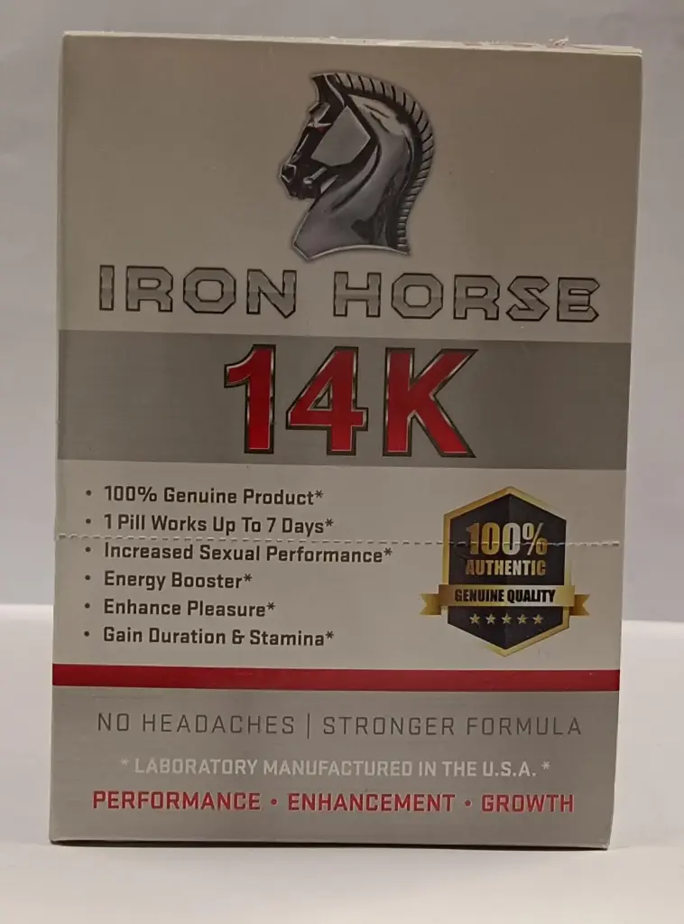 Iron Horse 14K (S) (24 Packs Per Box (Single Pill Per Pack))