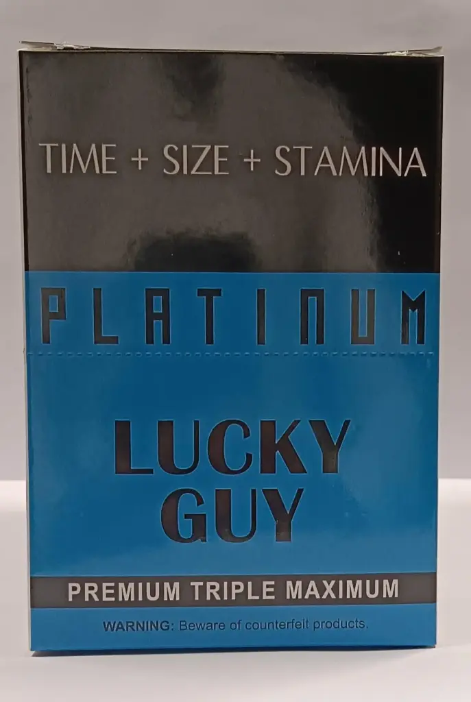 Luckyguy18000 B (Blue- 24 Packs Per Box (Single Pill Per Pack))