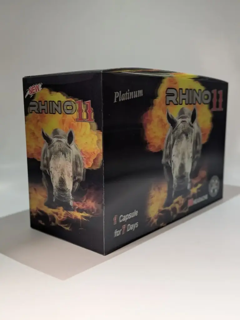 Rhino 11 30000K 3D (S) (24 Packs Per Box (Single Pill Per Pack))