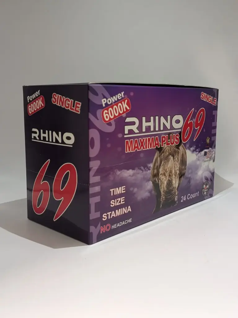 Rhino 69 6000K (S) (24 Packs Per Box (Single Pill Per Pack))