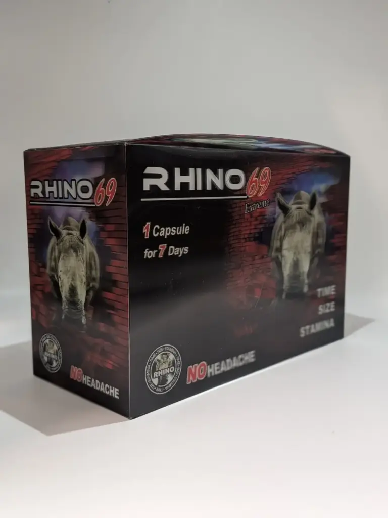 Rhino 69 Ext 60000 (S) (24 Packs Per Box (Single Pill Per Pack))