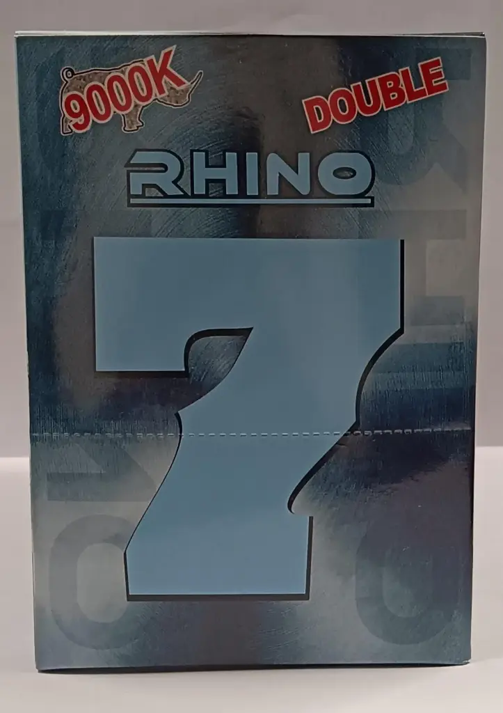 Rhino 7 9000K (D) (24 Packs Per Box (Double Pill Per Pack))