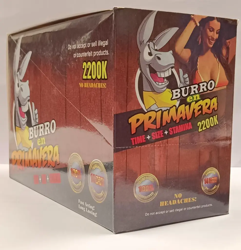 Burro En Primavera 2200K (D) (24 Packs Per Box (Double Pill Per Pack))