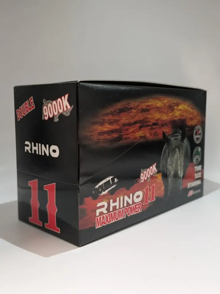 Rhino 11 9000K (D) (24 Packs Per Box (Double Pill Per Pack))