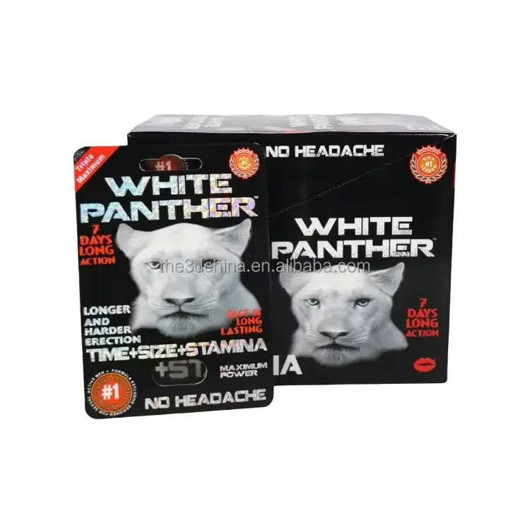 White Panther (S) (30 Packs Per Box (Single Pill Per Pack))