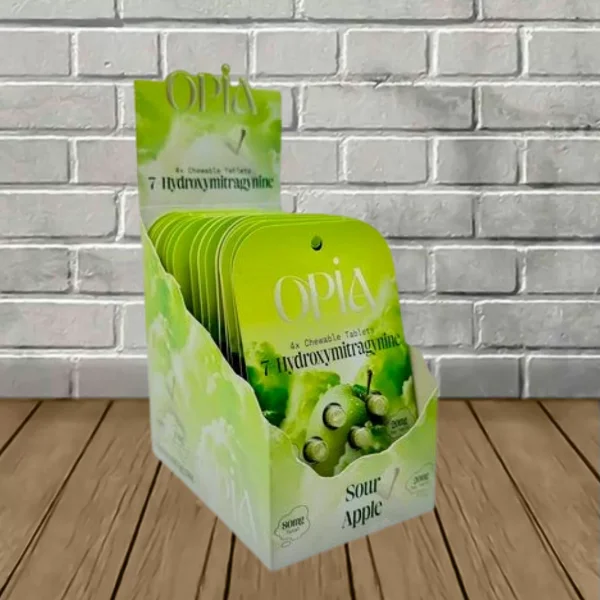 Opia7 Sour Apple20Mg4/10 (Opia 7 Hydroxie 20Mg 4Pk 10Ct Sour Apple)