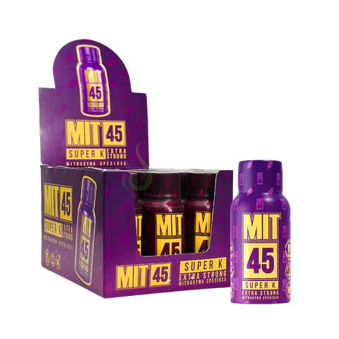 Mit45 Super K Xtra Strong (Kratom Mit45 Super K Extra With 7Oh 12Ct Display#658318)