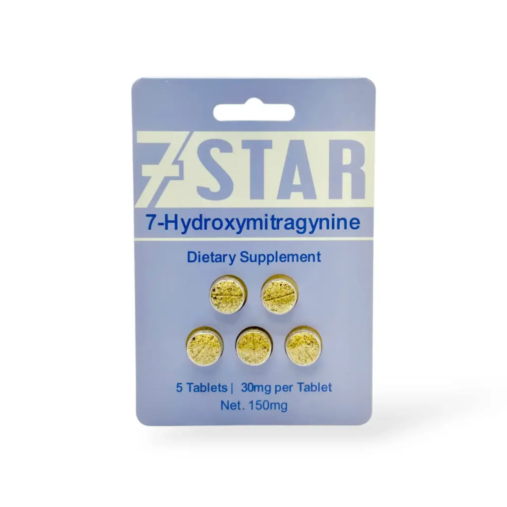 7 Star Hydrom 5Ct (7 Star 7-Hydroxy 30Mg 12Pk 5Ct Hydroxymitragynine Org)