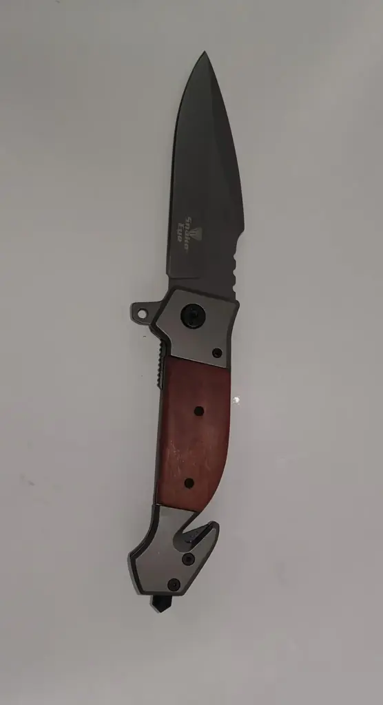 Se-0108 (Snake Eye Tactical Springassist Knife 4.5" Closed)