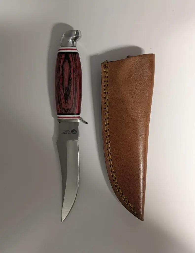 Kt-1028 (Wild Turkey Handmade Collection Fix Blade Knife8"Overall)