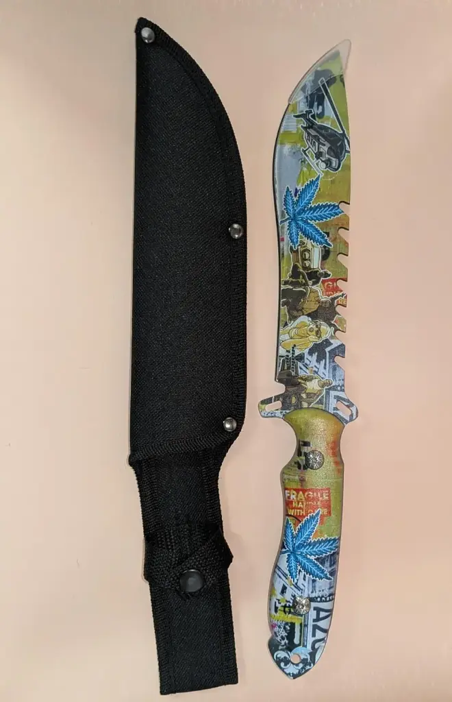 Se-1869-3 (Snake Eye Full Tang Hunting Knife 1Ct)