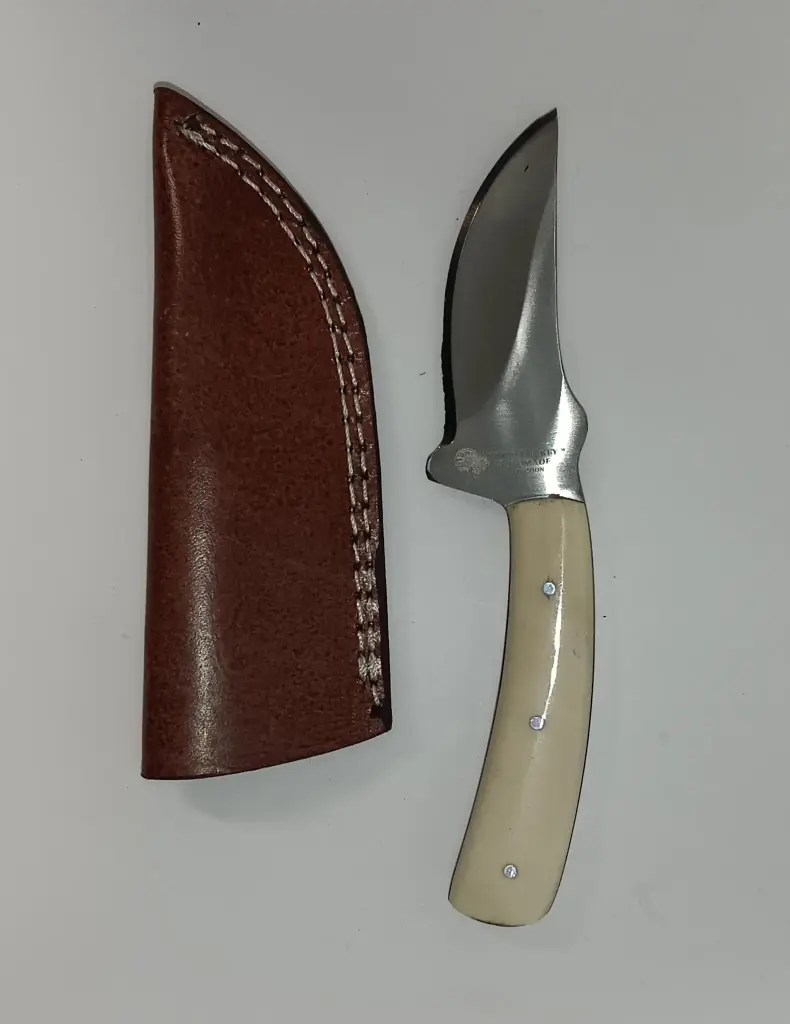 Wt-503Wb (Wild Turkey Handmade Hunting Knife Bone Handle)