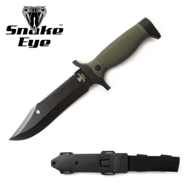 Se-5133Gn (Snake Eye Fixed Blade Hunting Knife Collection 12" Overall)