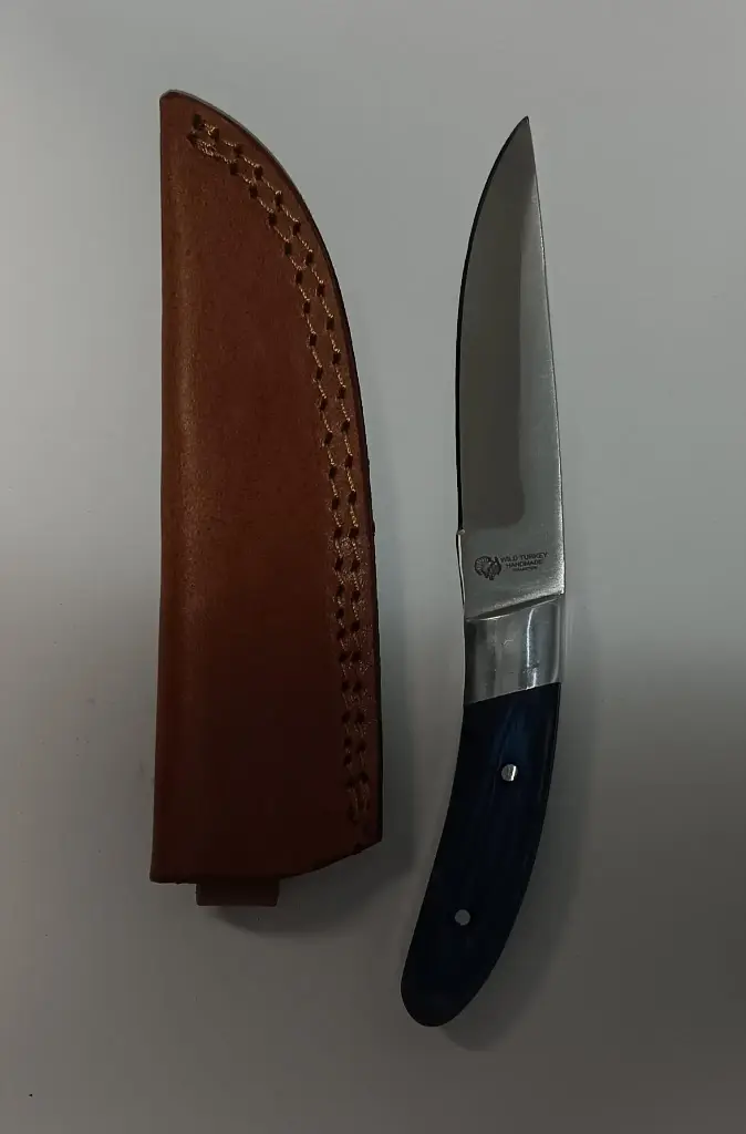 Wt-4027W (Wild Turkey Handmade Collection Fix Blade Knife8"Overall)