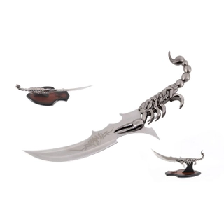 Se-0211 (15''Scorpion Dagger With Stand)