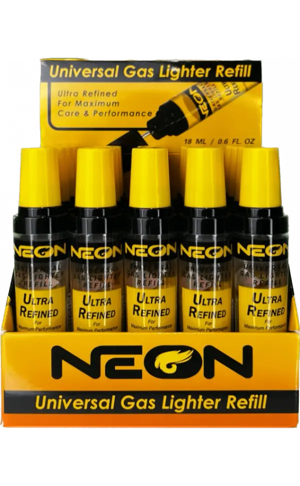Neon Reg 18Ml Bx (Neon Butane Gas 18Ml 20Pcs-Tray)