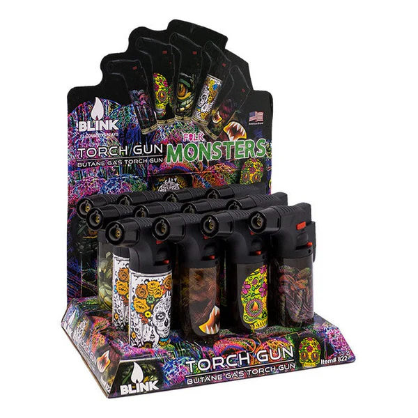 Blink Folk Monster Torch #822 (12Ct Torch Per Display #822)