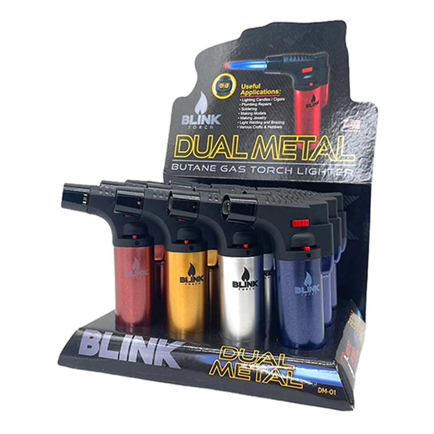 Blink 2X Flame Metallic #599 (12 Double Flame Blink Torches Per Display #599)
