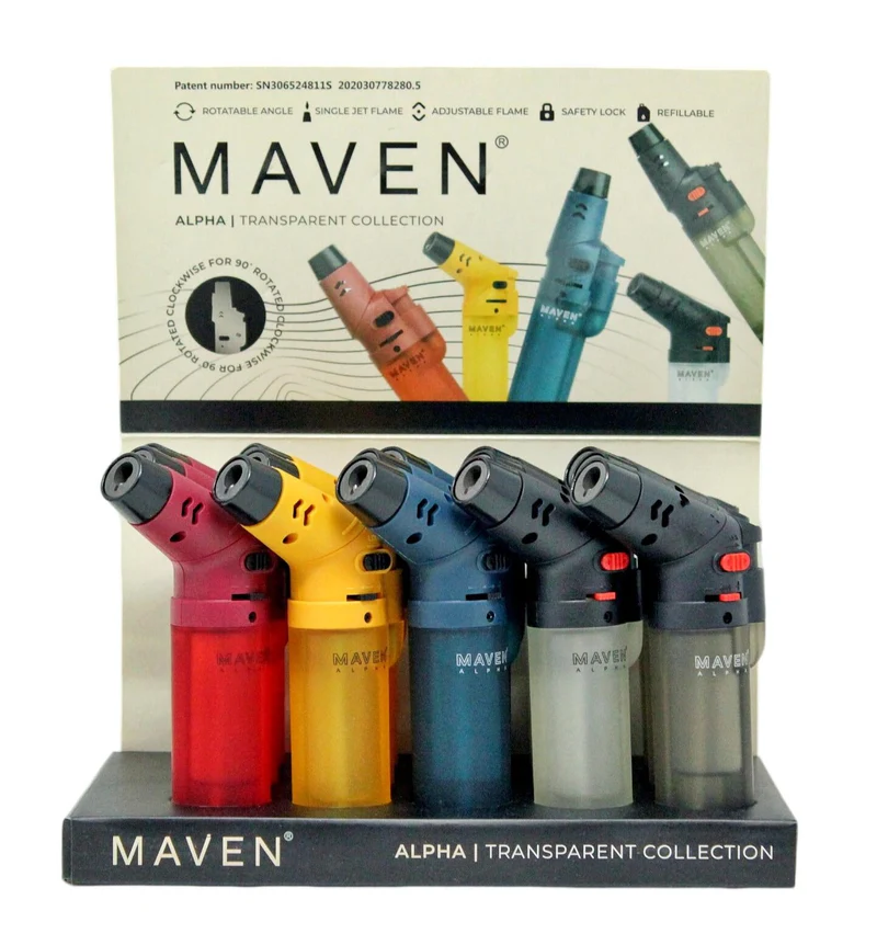 Torch-1169T Bx (Maven Alpha  Transparent 15 Count Display)