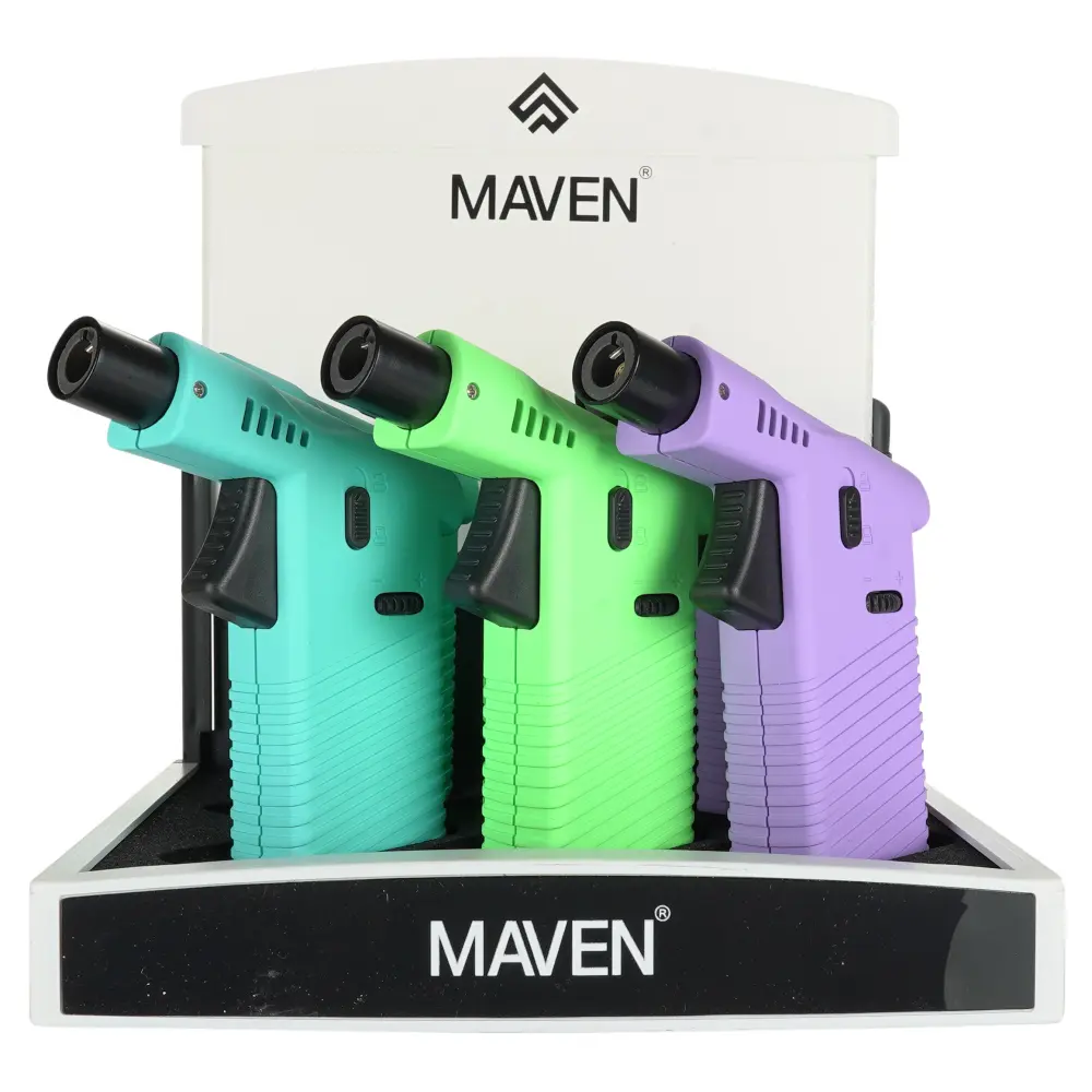 99-D602Pgb (Maven Cannon Purple/Neon Green/Orange 6Ct Display)